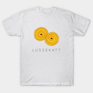 Swedish Lussekatt Lucia Saffron Bun T-Shirt